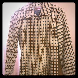 FALL SALE Stunning coat with velvet embellishments